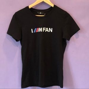 BMW Motorsport Series Women's Logo Black T-Shirt